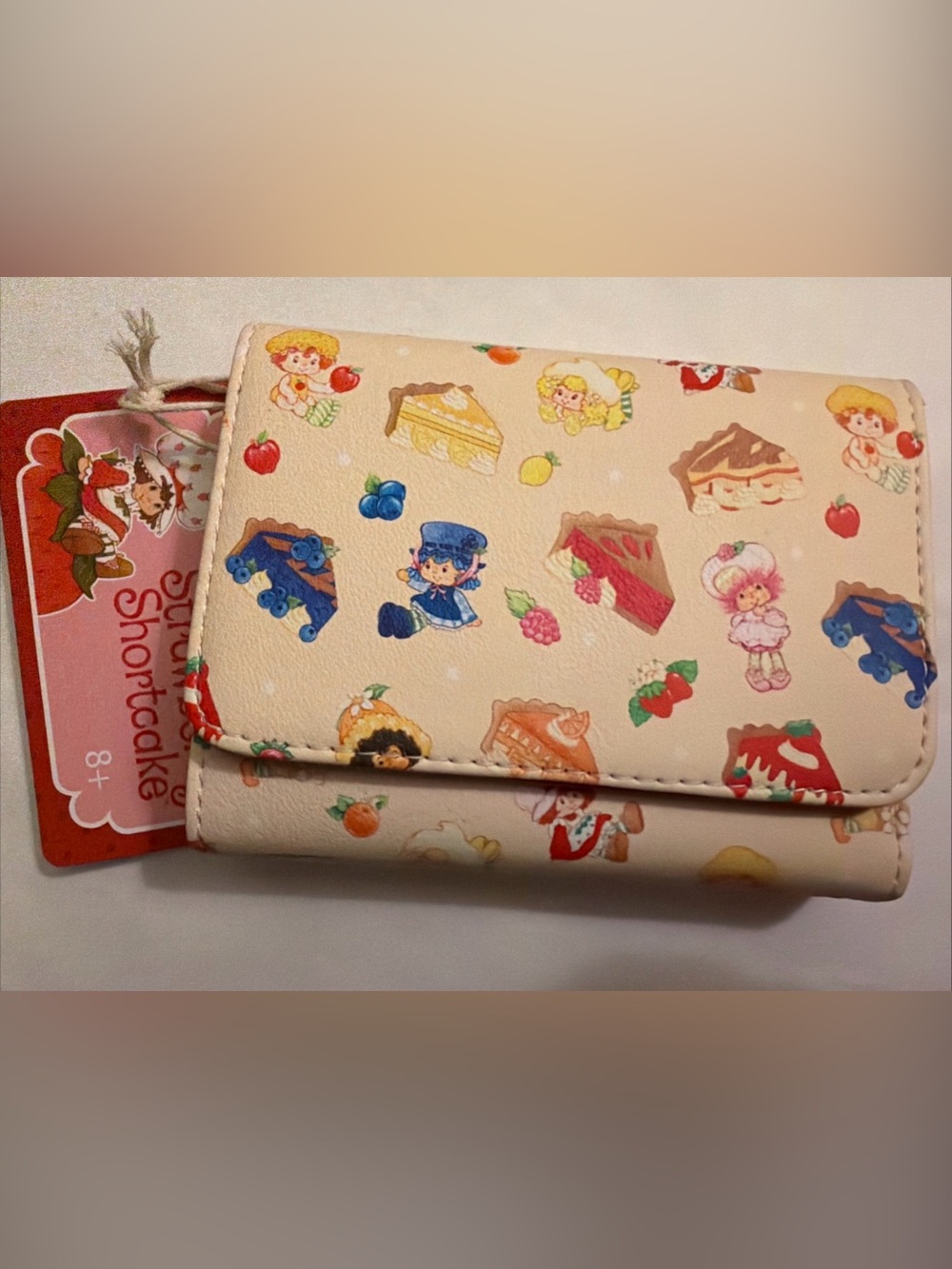 Loungefly Strawberry Shortcake Pie Toss Wallet NWT 2025